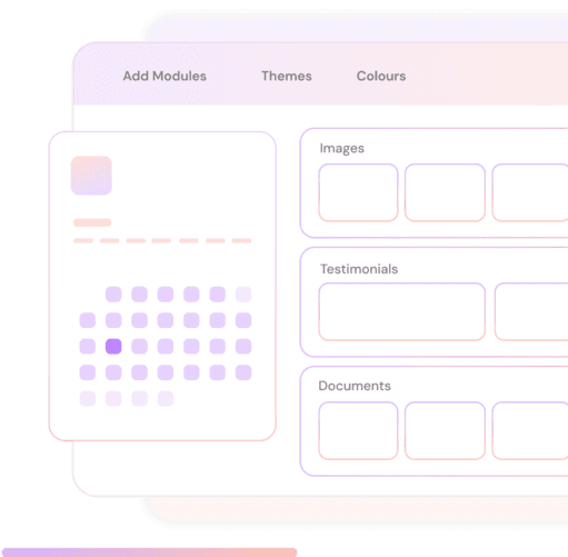 Edit booking page